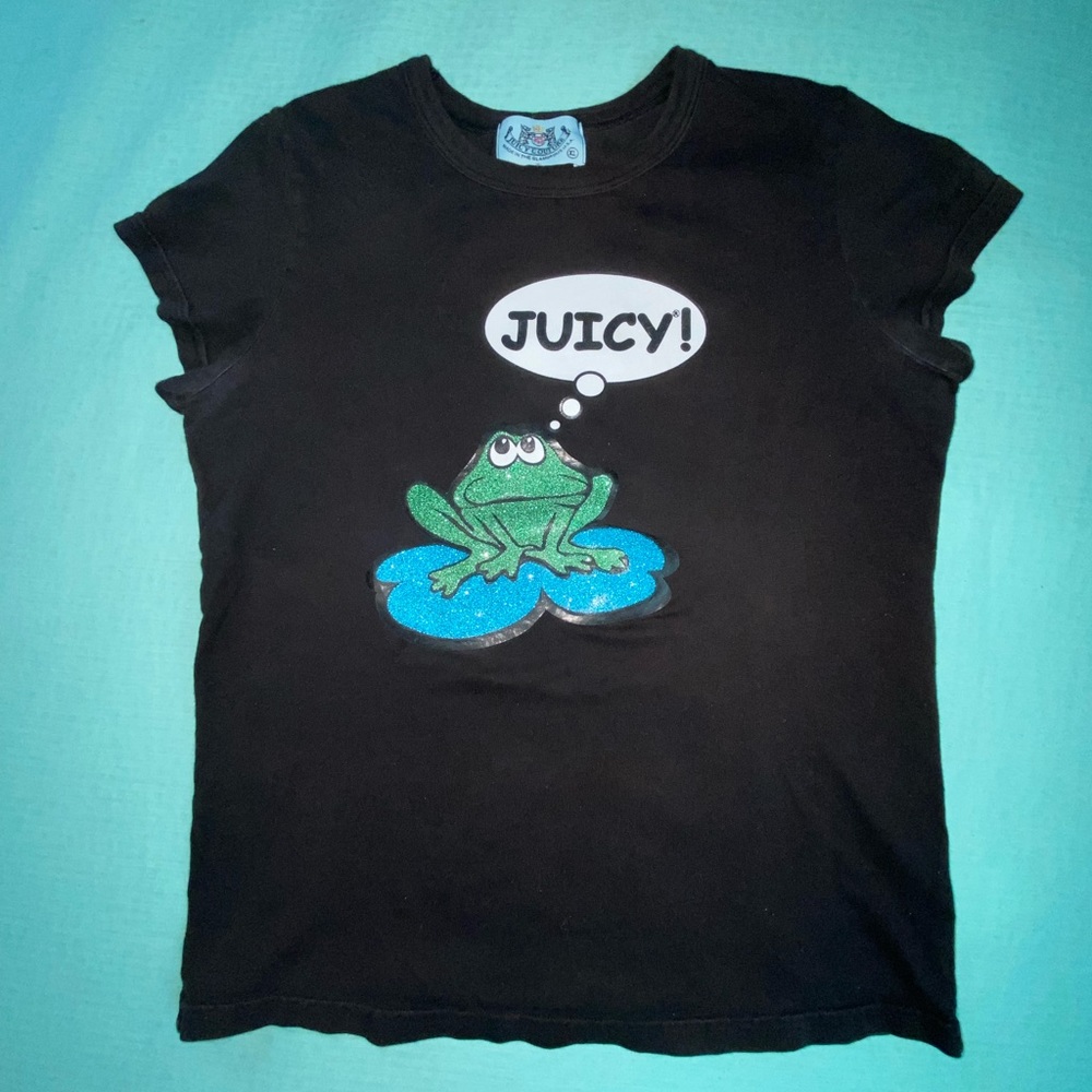 Juicy Couture Vintage Y2K Frog T Shirt